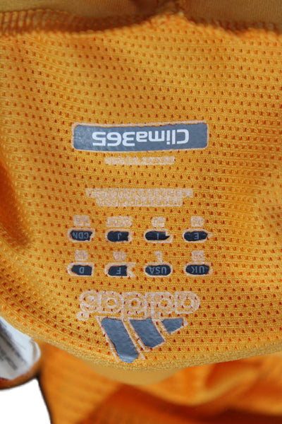 Adidas Women Athletic Orange Polyester Skort Short Size L