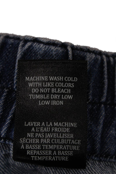 BLANKNYC Womens Blue Cargo Pants High Rise Cotton Inseam 30 Size S