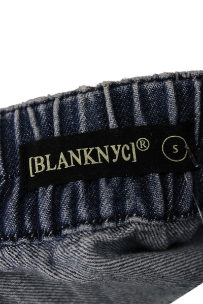 BLANKNYC Womens Blue Cargo Pants High Rise Cotton Inseam 30 Size S