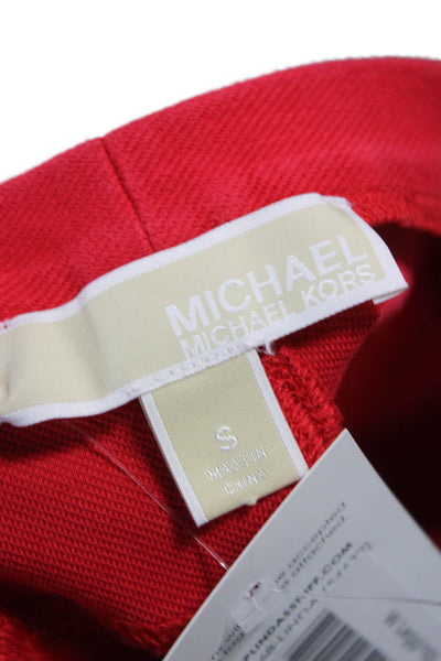 Michael Michael Kors Womens Red Polyester Blend Jeggings Size S