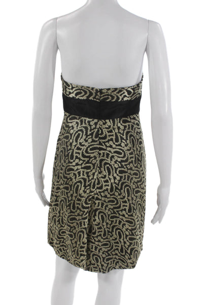 Kay Unger Womens Black Sheath Dress Sweetheart Neckline Sleeveless Size 2