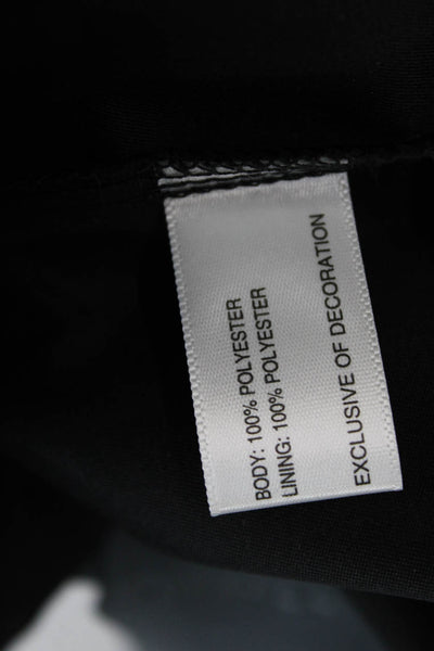 Cutter & Buck Mens Windbreaker Black Polyester Long Sleeve Zip Size M