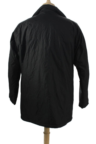 Bugatti Mens Windbreaker Jacket Black Zip Size L