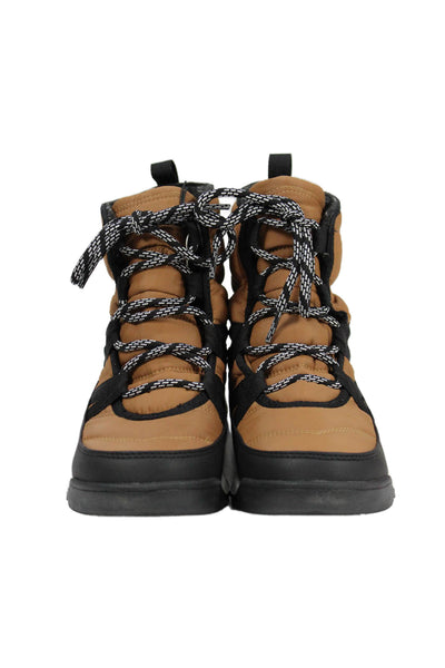 Sorel Womens Lace Up Mid-Calf Boots Brown Size 6.5