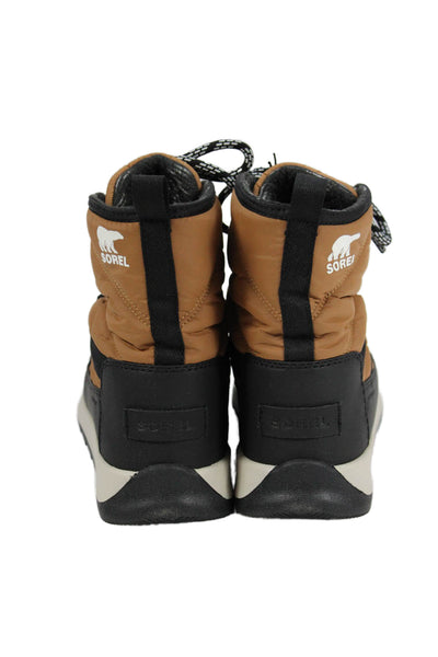 Sorel Womens Lace Up Mid-Calf Boots Brown Size 6.5