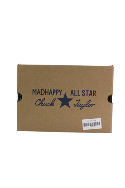 Converse Unisex Adults Chuck High Top Casual Sneakers Black Size 7