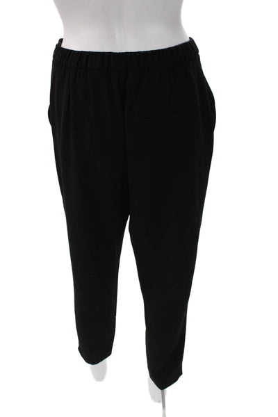 Zara Women Dress Pants Black Polyester Zip Closure Size S