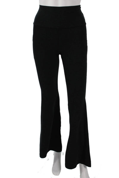 Beyond Yoga Womens Bootcut Black Polyester Pants Size XS