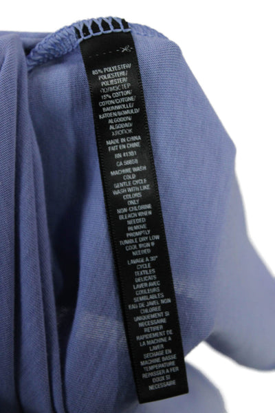 RLX Ralph Lauren Mens Polo Shirt Blue Short Sleeve Collared Polyester Size 2XL