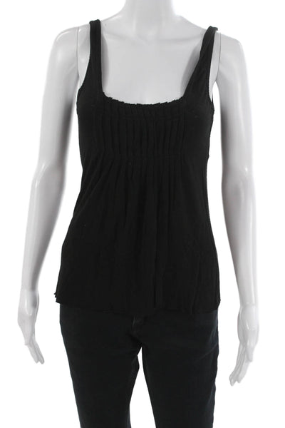Bailey 44 Womens Black Modal Blend Square Neck Sleeveless Basic Tank Size XS