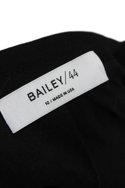 Bailey 44 Womens Basic Jacket Black Zip Long Sleeve Size XS