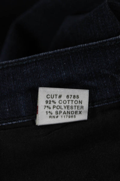 J Brand Womens Blue Skinny Jeans Mid Rise Size 25
