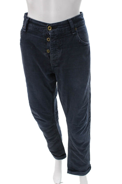 Rag & Bone Mens Straight Jeans Blue Cotton Button Size 33