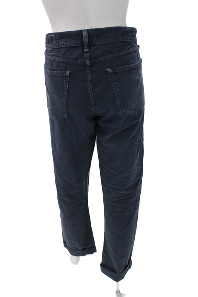 Rag & Bone Mens Straight Jeans Blue Cotton Button Size 33