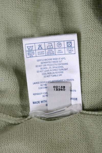 Ted Baker Mens Pullover Crew Neck Cotton Green Size L