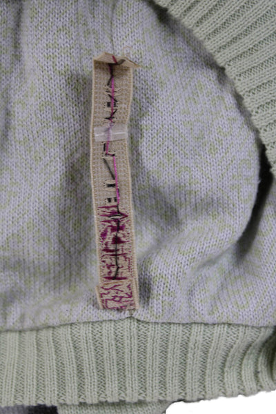 Ted Baker Mens Pullover Crew Neck Cotton Green Size L