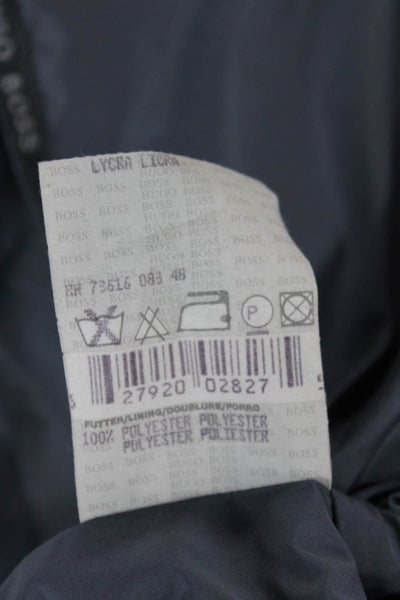 Boss Hugo Boss Mens Gray Polyamide Jacket Zip Size 40