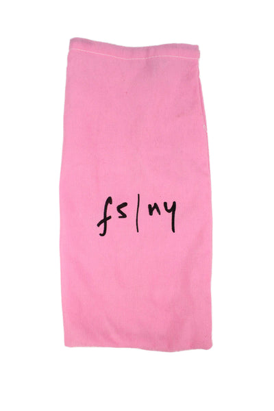 FS/NY Womens Leather Buckled Slip-On Pointed Toe Heeled Mules Brown Size 10