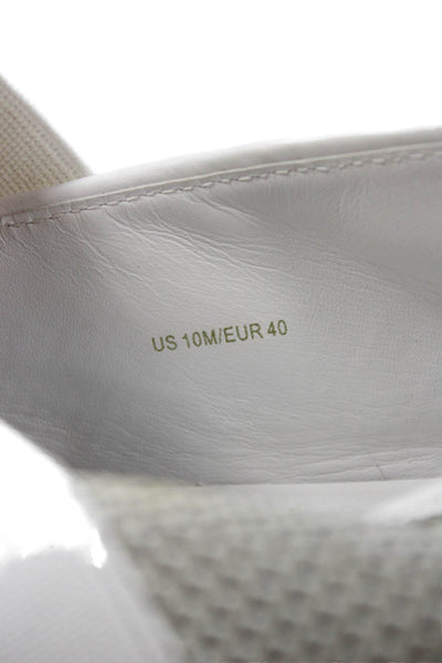 Vince Womens Preston Slip-On Low-Top Casual Sneakers Gray Size 10