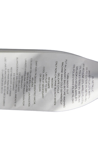 Michael Michael Kors Womens Bodycon Dress Black Long Sleeve High Neck Size XS