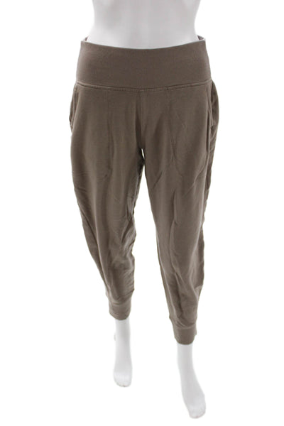 Athleta Women Brown Tencel Jogger Pull On Size S