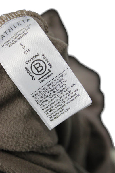 Athleta Women Brown Tencel Jogger Pull On Size S
