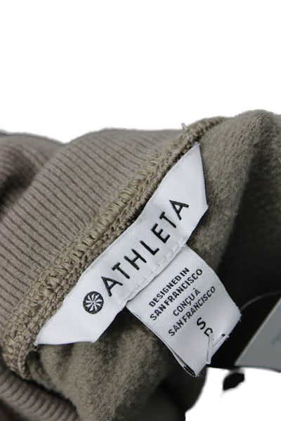 Athleta Women Brown Tencel Jogger Pull On Size S