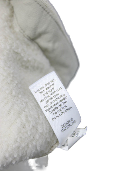 Athleta Womens Beige Basic Jacket Long Sleeve Zip Size S