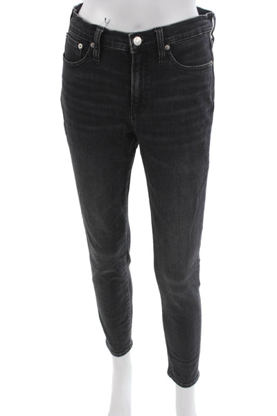 J.Crew Tooth Pick Womens Skinny Black Jeans Size 28
