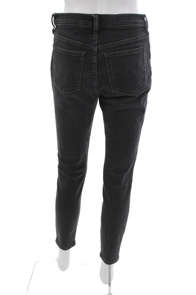 J.Crew Tooth Pick Womens Skinny Black Jeans Size 28