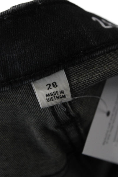 J.Crew Tooth Pick Womens Skinny Black Jeans Size 28