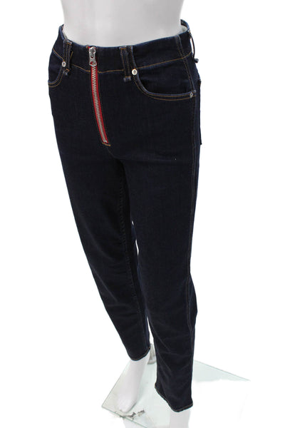 Rag & Bone Women Skinny Jeans Blue Cotton Size 25