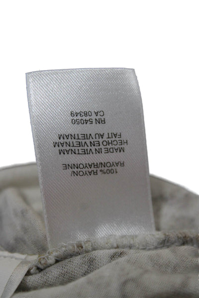 Rachel Rachel Roy Womens Bodycon Dress White Rayon Boatneck Short Sleeve Size XS