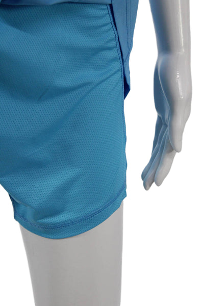 JoFit Women Athletic Skort Blue Polyester Size L