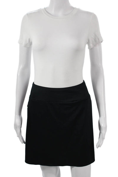 Tail Womens Athletic Black Short Skirt Polyester Pull On Size L