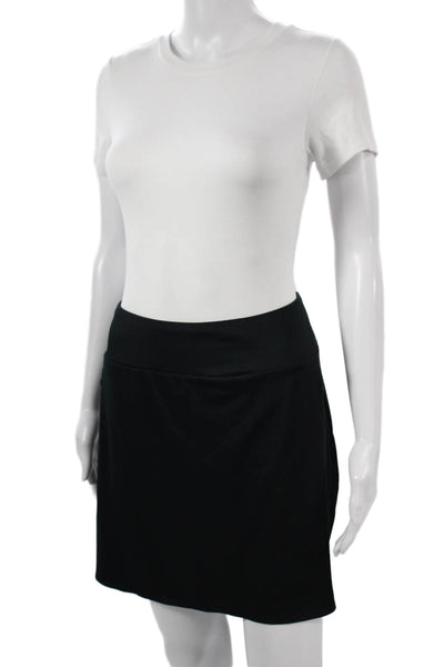 Tail Womens Athletic Black Short Skirt Polyester Pull On Size L