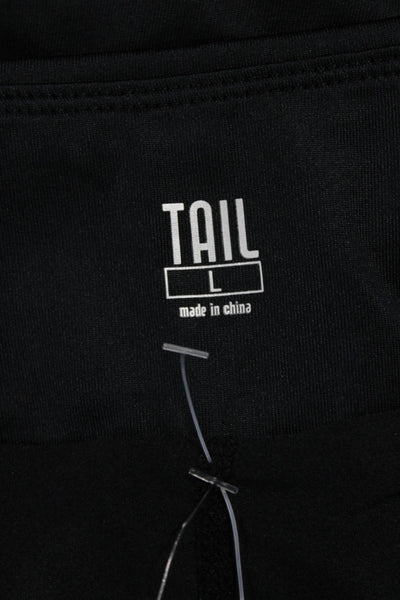 Tail Womens Athletic Black Short Skirt Polyester Pull On Size L
