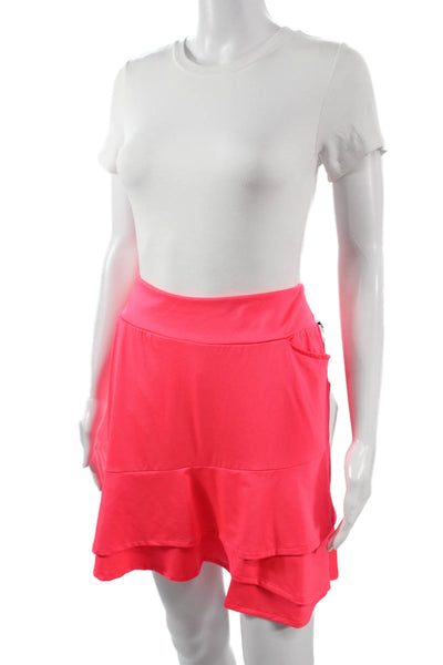 Tail Women Athletic Pink Skort Polyester Pull On Short Size L