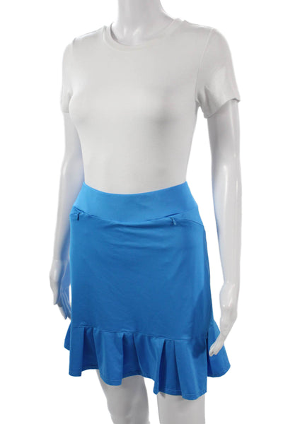 Tail Women Athletic Skort Blue Polyester Pull On Short Size L