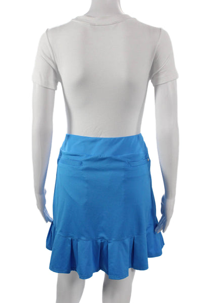 Tail Women Athletic Skort Blue Polyester Pull On Short Size L