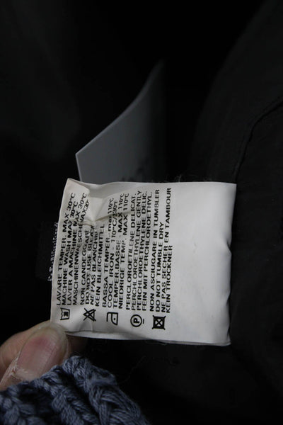 Post Card Womens Black Snow Pants Buckle Polyamide Size 8