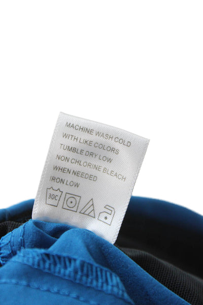 Tail Women Dress Pants Blue Pull On Polyester 31in Inseam Size 14 Tall