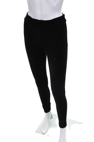 Theory Women Pants Viscose Black Size S