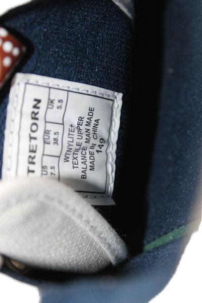 Tretorn Women's Round Toe Lace Up Rubber Sole Sneakers Beige Size 7.5