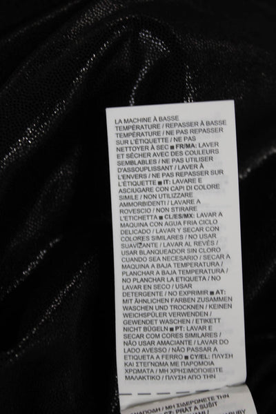 Athleta Womens Black Ankle Leggings Polyester Petite Size S