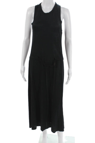Rag & Bone Womens Black Lyocell Maxi Dress Sleeveless Size S