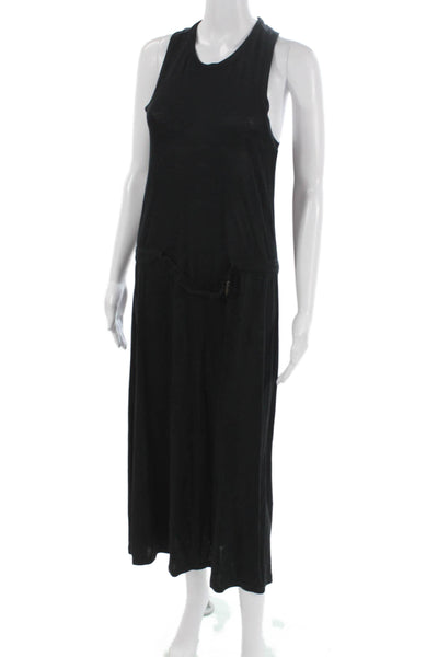 Rag & Bone Womens Black Lyocell Maxi Dress Sleeveless Size S