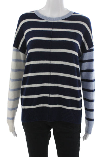 Vineyard Vines Women Striped Cashmere Pullover Multicolor Size XS