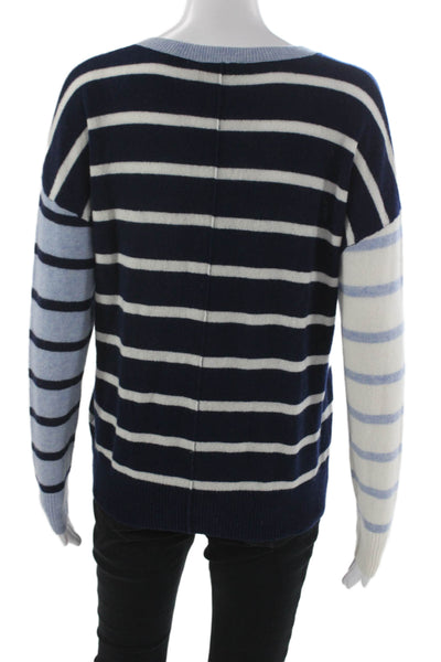 Vineyard Vines Women Striped Cashmere Pullover Multicolor Size XS