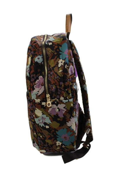 Herschel Supply Co. Woemen's Zip Closure Canvas Floral Backpack